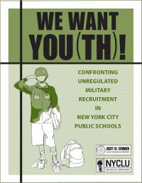 Military recruitment at select New York City public schools violates students rights, report finds
