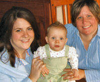 Joy Higgins, Elizabeth Higgins and Jeanne Kornowicz (left to right)