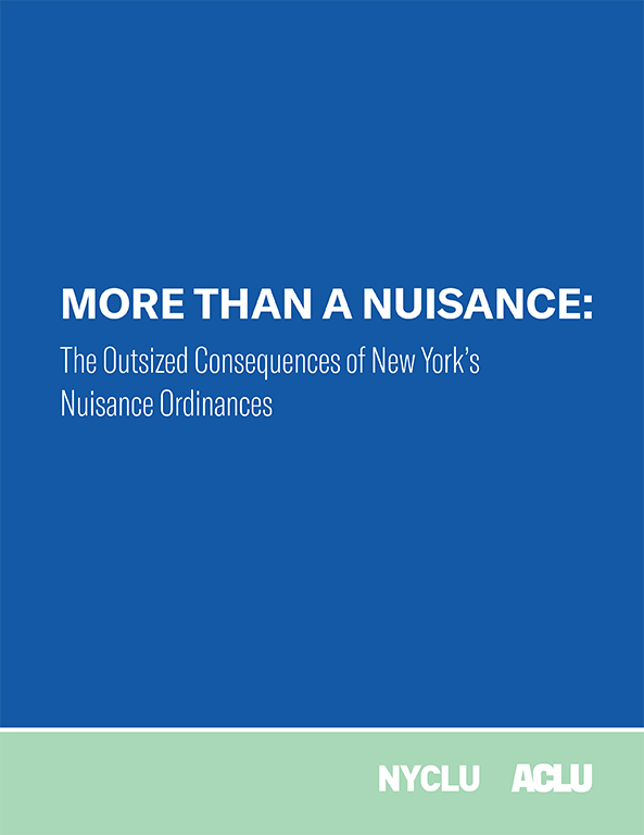 More Than A Nuisance Report (2018)