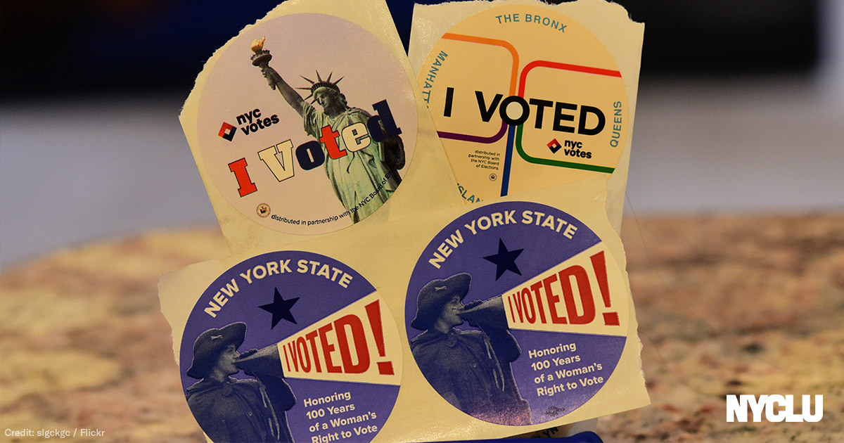 Voting Stickers