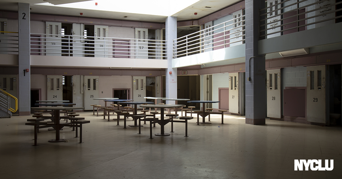Common room of a jail